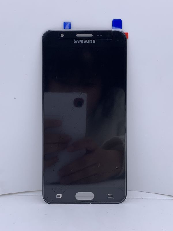 صفحه نمایش لمسی ال سی دی فابریک برای سامسونگ J7 Prime Phone Display گلکسی G610 100٪ بسته سرویس جدید اصلی ال سی دی