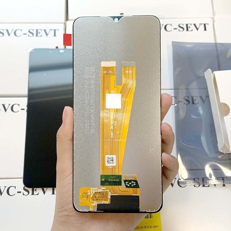 گوشی موبایل LCDS Pantalla برای سامسونگ A04 بسته سرویس جدید اصلی LCD گلکسی A045 صفحه نمایش لمسی با کیفیت بالا