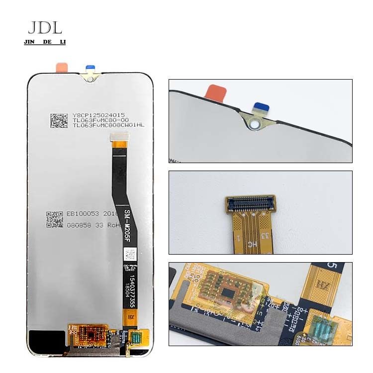 عمده فروشی M20 LCD Pantalla برای SAMAUNG M20 صفحه لمسی گوشی موبایل گلکسی M205 100٪ بسته سرویس جدید اصلی LCDS