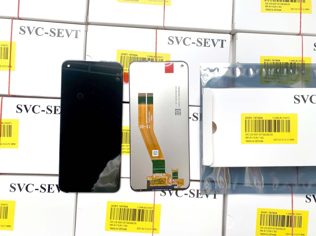 صفحه نمایش ال سی دی اصلی جدید برای سامسونگ A11 صفحه نمایش تلفن همراه گلکسی A115 100٪ جایگزین Pantalla تست شده