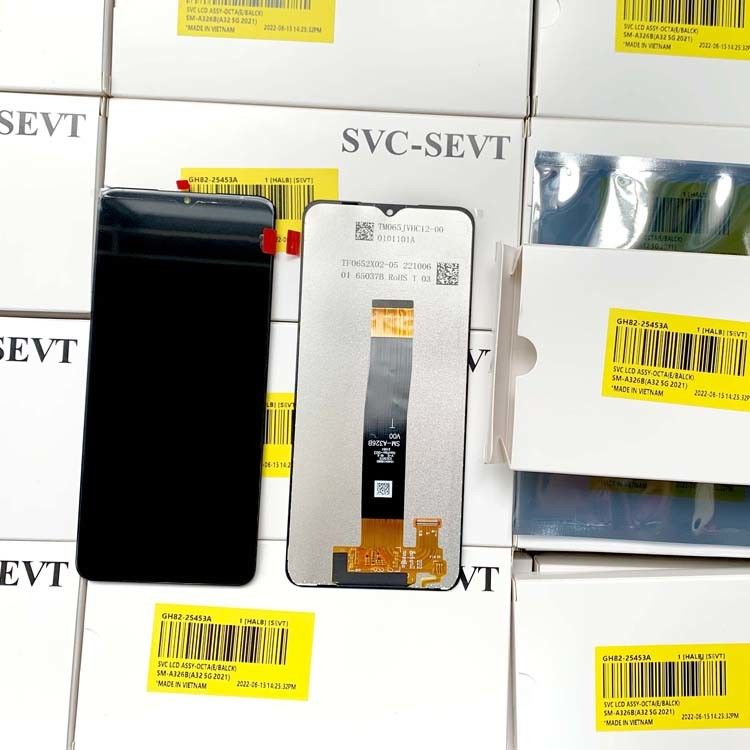 A32 5G LCD LCD برای گوشی موبایل سامسونگ A326 بسته سرویس LCDS نمایشگر گلکسی A326 صفحه نمایش لمسی اصلی Pantalla