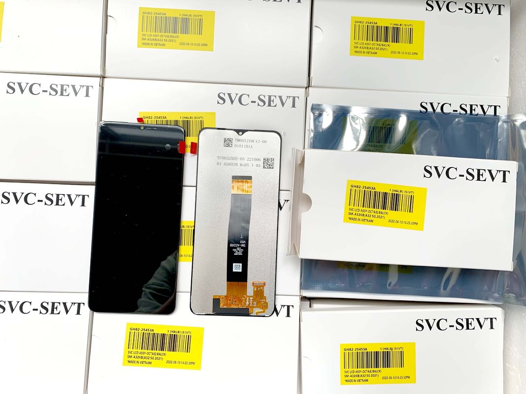 A32 5G LCD LCD برای گوشی موبایل سامسونگ A326 بسته سرویس LCDS نمایشگر گلکسی A326 صفحه نمایش لمسی اصلی Pantalla