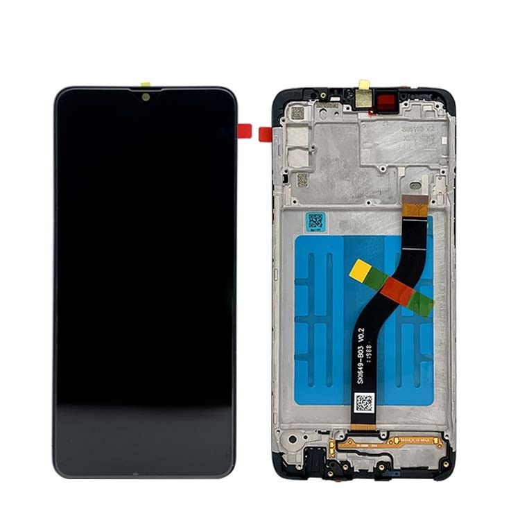 A20S LCD lcd + Frame برای سامسونگ A20S بسته سرویس اصلی LCDS نمایشگر گلکسی A207 صفحه نمایش تلفن همراه