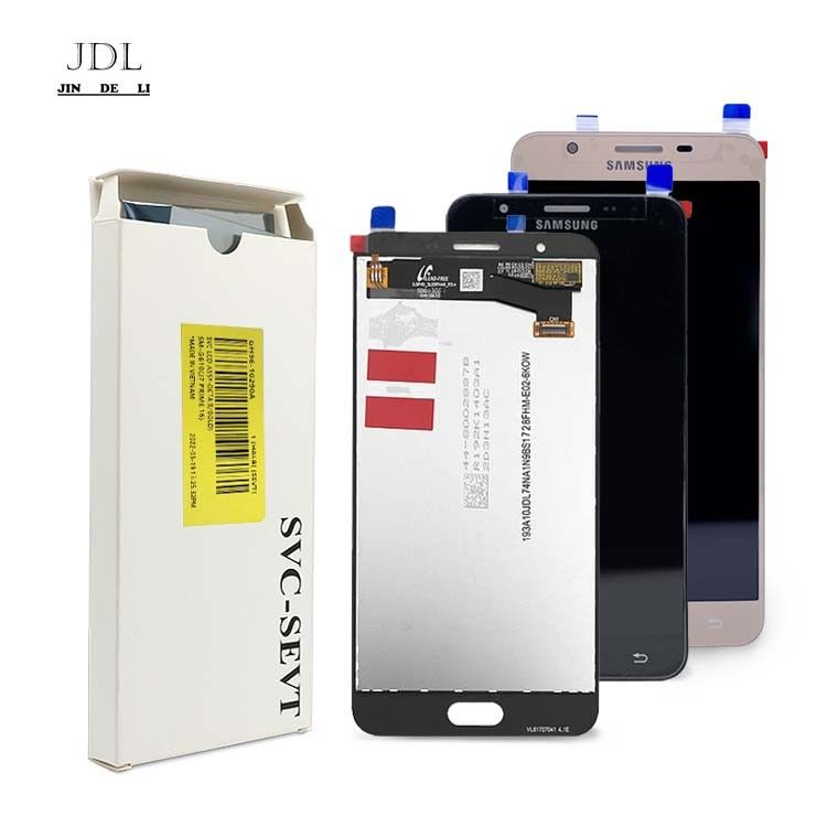 J7 Prime LCD LCD برای سامسونگ j7 prime بسته سرویس اصلی LCDS نمایشگر گلکسی G610 صفحه نمایش تلفن همراه