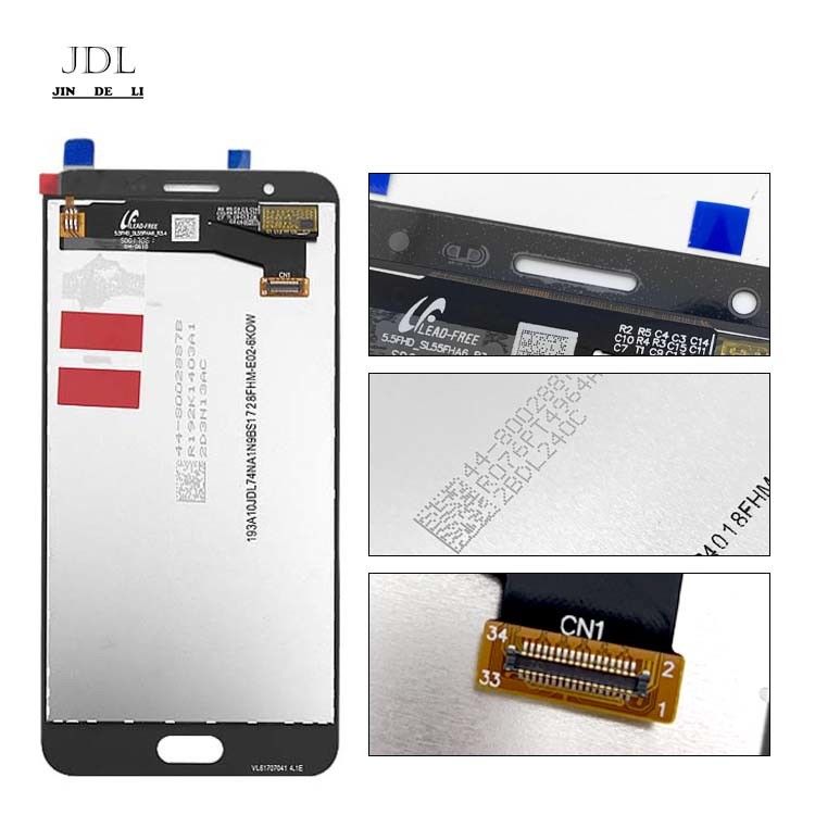 J7 Prime LCD LCD برای سامسونگ j7 prime بسته سرویس اصلی LCDS نمایشگر گلکسی G610 صفحه نمایش تلفن همراه
