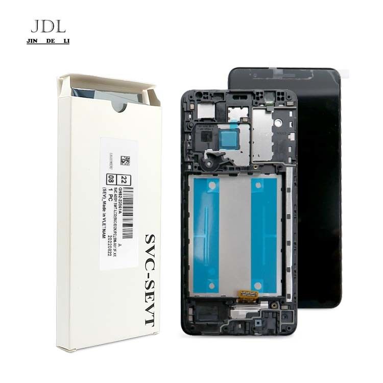 A013 صفحه نمایش LCD با قاب برای سامسونگ A013 بسته سرویس اصلی LCDS گلکسی A01 هسته صفحه نمایش تلفن همراه Pantalla