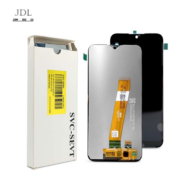 A01 LCD lcd برای سامسونگ A01 عمده فروشی صفحه نمایش اصلی تلفن همراه Pantalla  A105 Service Pack LCDS Touch