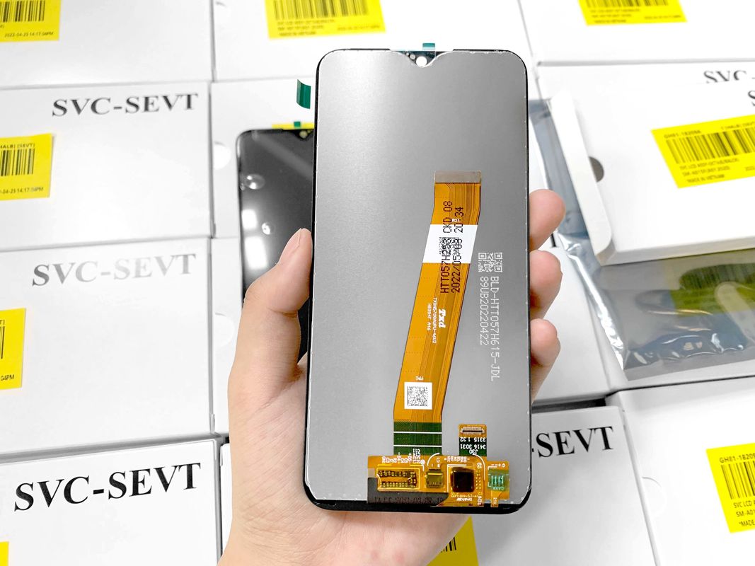 A01 LCD lcd برای سامسونگ A01 عمده فروشی صفحه نمایش اصلی تلفن همراه Pantalla  A105 Service Pack LCDS Touch
