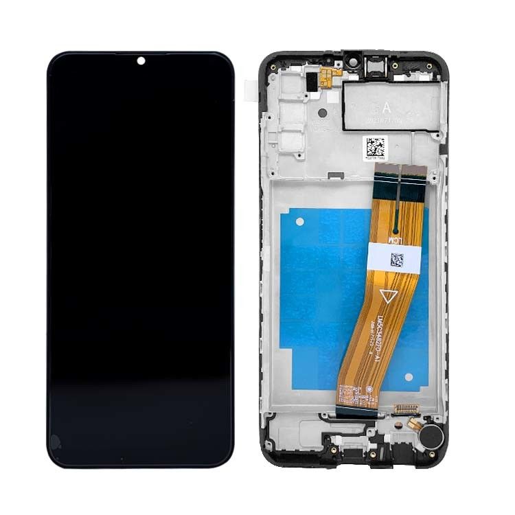 A03 LCD lcd With Frame For  a03 عمده فروش صفحه نمایش تلفن همراه A035 بسته خدمات اصلی LCDS نمایش Pantalla
