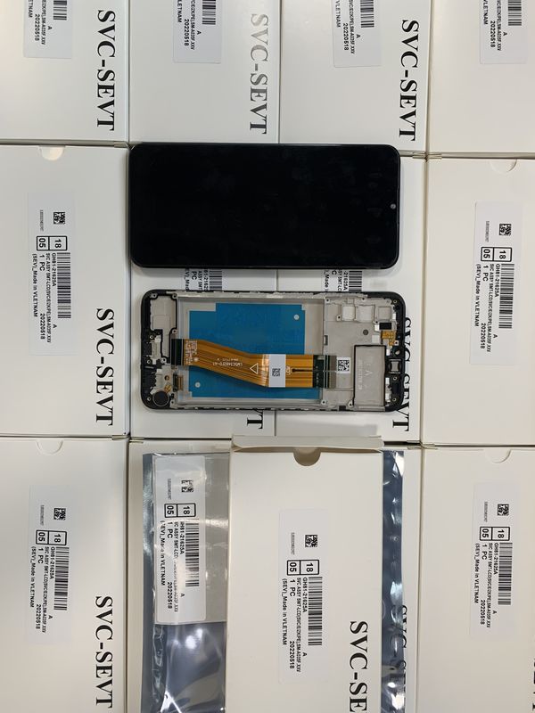 A03 LCD lcd With Frame For  a03 عمده فروش صفحه نمایش تلفن همراه A035 بسته خدمات اصلی LCDS نمایش Pantalla