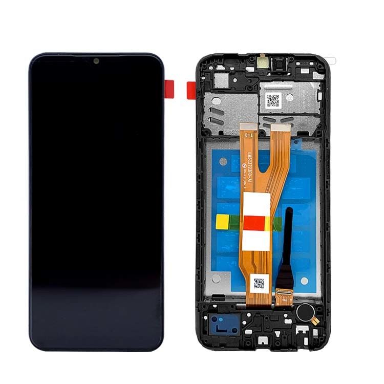 صفحه نمایش اسکرین ال سی دی A03 Core با قاب برای سامسونگ a03 Core Original Service Pack LCDS  A032 Mobile Pantalla