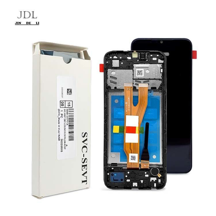 صفحه نمایش اسکرین ال سی دی A03 Core با قاب برای سامسونگ a03 Core Original Service Pack LCDS  A032 Mobile Pantalla