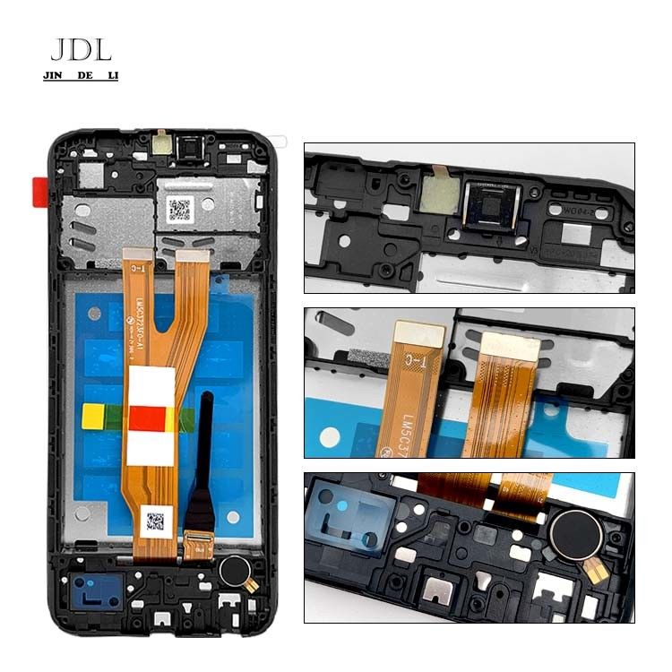 صفحه نمایش اسکرین ال سی دی A03 Core با قاب برای سامسونگ a03 Core Original Service Pack LCDS  A032 Mobile Pantalla