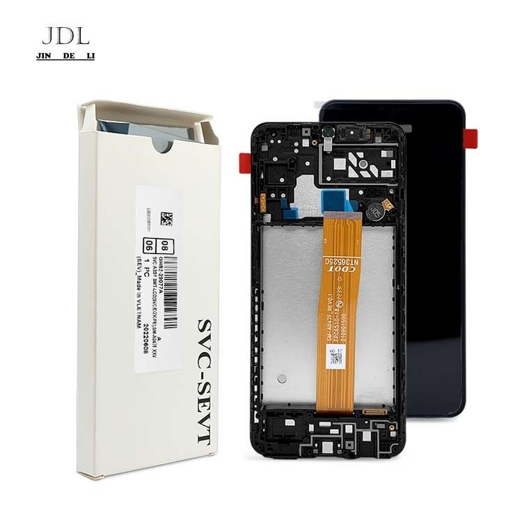 A04S LCD LCD با قاب برای  a04s بسته سرویس اصلی LCDS گلکسی A047 صفحه نمایش تلفن همراه Pantalla