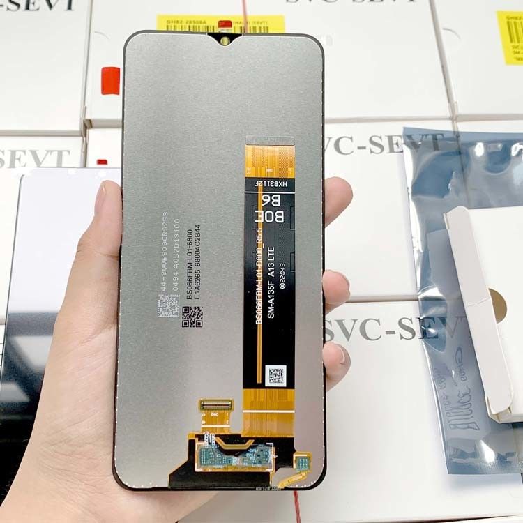 صفحه نمایش LCD اصلی A13S برای سامسونگ A13 سرویس پیک صفحه نمایش LCDS گلکسی A135 A137 تلفن همراه صفحه نمایش لمسی