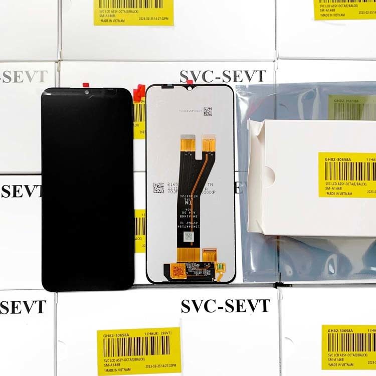 عمده فروشی A14 5G LCD LCD برای سامسونگ A14 اصلی تلفن صفحه نمایش لمسی Pantalla  A146P سرویس پیک LCDS