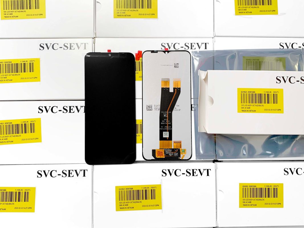عمده فروشی A14 5G LCD LCD برای سامسونگ A14 اصلی تلفن صفحه نمایش لمسی Pantalla  A146P سرویس پیک LCDS
