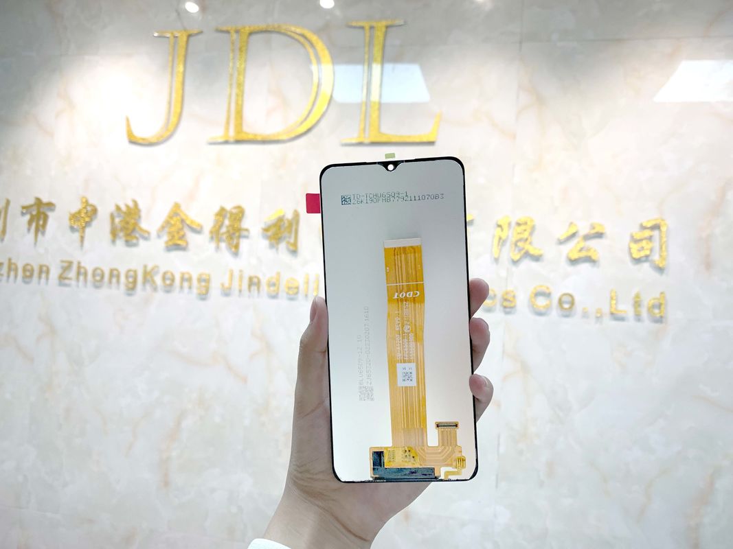 رنگ سیاه A12 LCD جایگزین برای صفحه نمایش موبایل ارسال شده توسط EMS FEDEX UPS DHL TNT