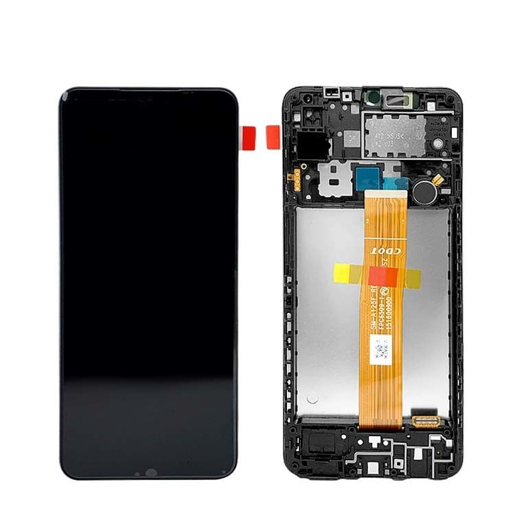 A12/A125 بسته خدمات اصلی LCD بدون قاب برای سامسونگ گلکسی a04e LCD نمایشگاه فروش مستقیم کارخانه