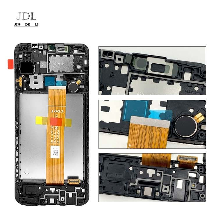 A12/A125 بسته خدمات اصلی LCD بدون قاب برای سامسونگ گلکسی a04e LCD نمایشگاه فروش مستقیم کارخانه