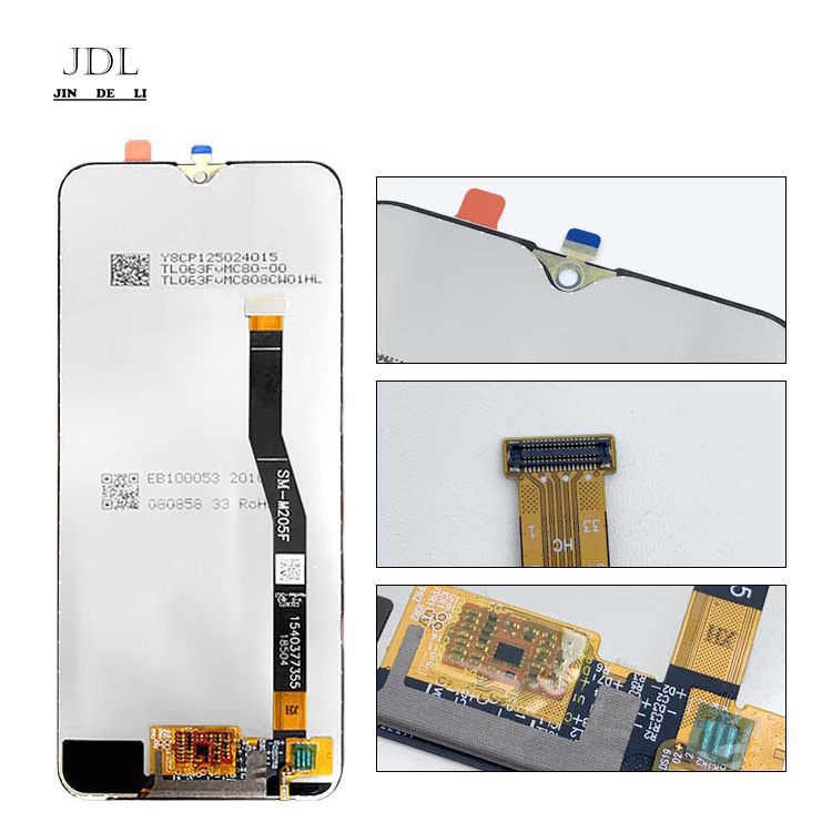 بسته خدمات حرفه ای M205 صفحه لمسی 6 اینچ QC 100٪ تست شده رزولوشن 2340x1080 برای سامسونگ کهکشان صفحه نمایش LCD