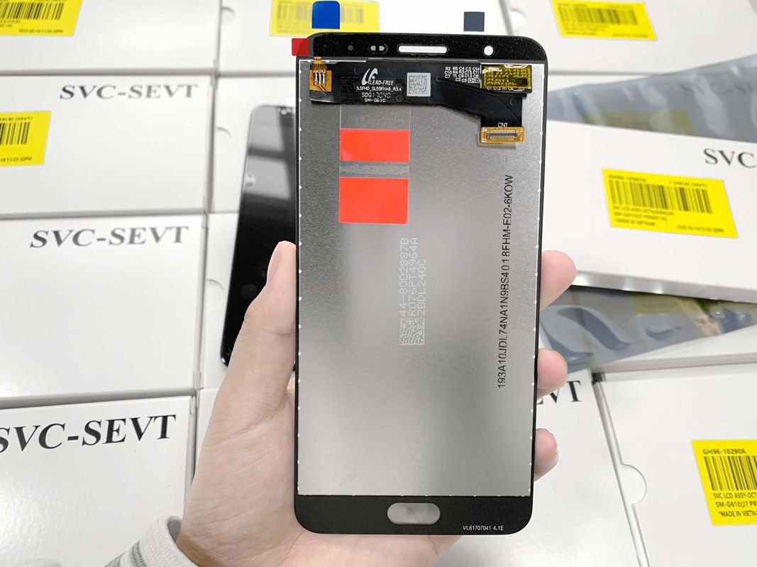 J7 Prime LCD Display تکنولوژی TFT LCD لوگو سفارشی چاپ بسته بندی برای صفحه نمایش موبایل برای صفحه نمایش LCD سامسونگ