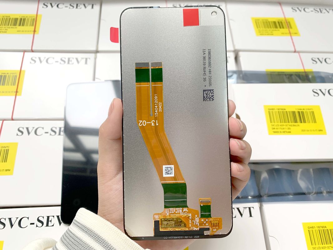 صفحه نمایش LCD پیشرفته TFT نوع A11 صفحه نمایش LCD سیاه برای سامسونگ کهکشان صفحه نمایش LCD صفحه نمایش LCD