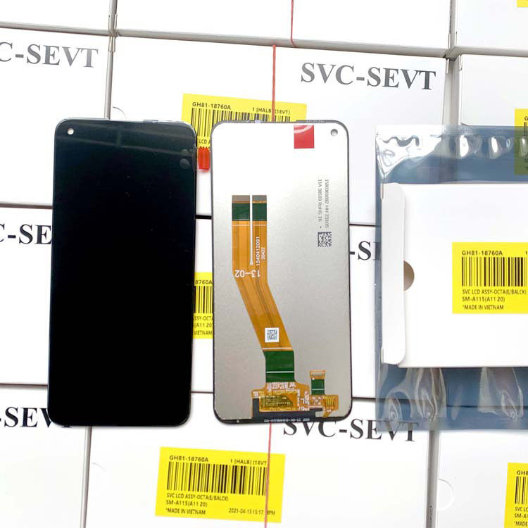 صفحه نمایش LCD پیشرفته TFT نوع A11 صفحه نمایش LCD سیاه برای سامسونگ کهکشان صفحه نمایش LCD صفحه نمایش LCD