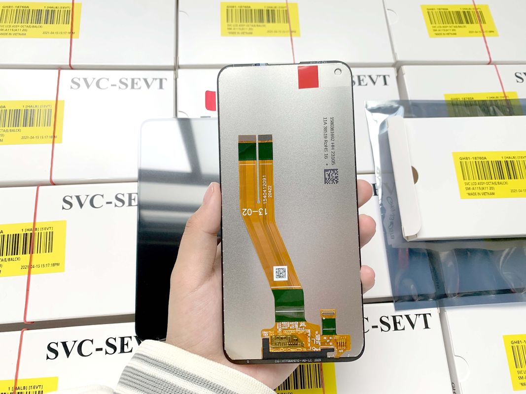 صفحه نمایش LCD پیشرفته TFT نوع A11 صفحه نمایش LCD سیاه برای سامسونگ کهکشان صفحه نمایش LCD صفحه نمایش LCD