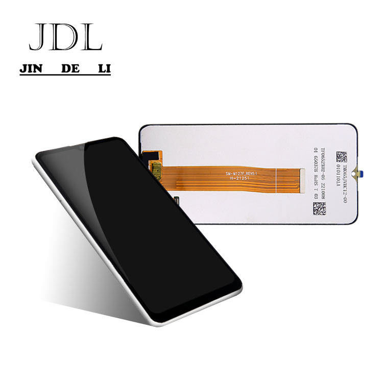 تولید کننده فروش مستقیم گوشی موبایل اصلی LCD جایگزین صفحه نمایش لمسی صفحه نمایش برای سامسونگ گلکسی M12/M127