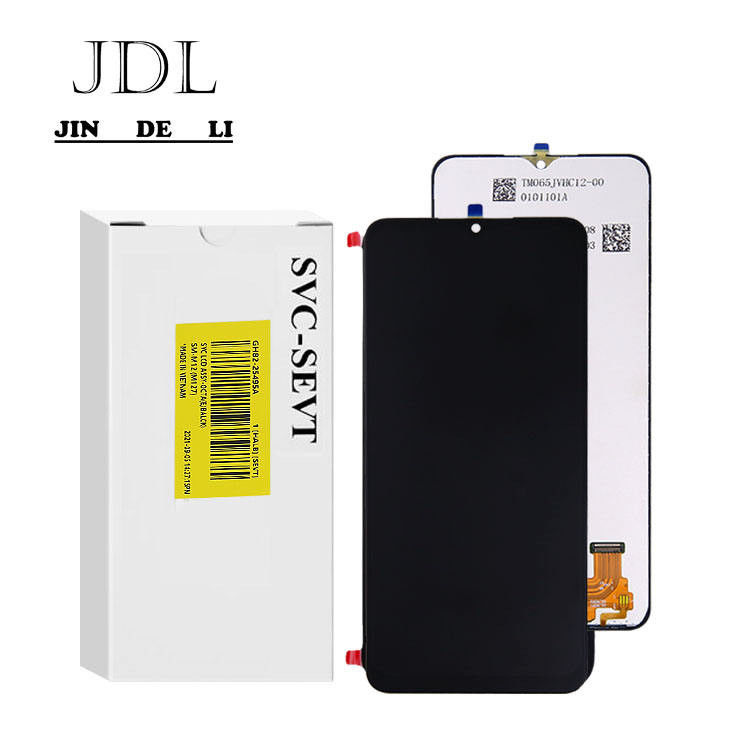 تولید کننده فروش مستقیم گوشی موبایل اصلی LCD جایگزین صفحه نمایش لمسی صفحه نمایش برای سامسونگ گلکسی M12/M127