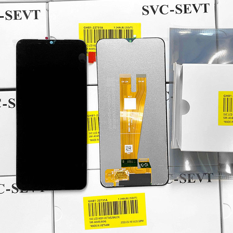 نوع صفحه نمایش TFT سامسونگ A045 صفحه لمسی ال سی دی برای  SCREEN LCD ORIGINAL SERVICE PACK