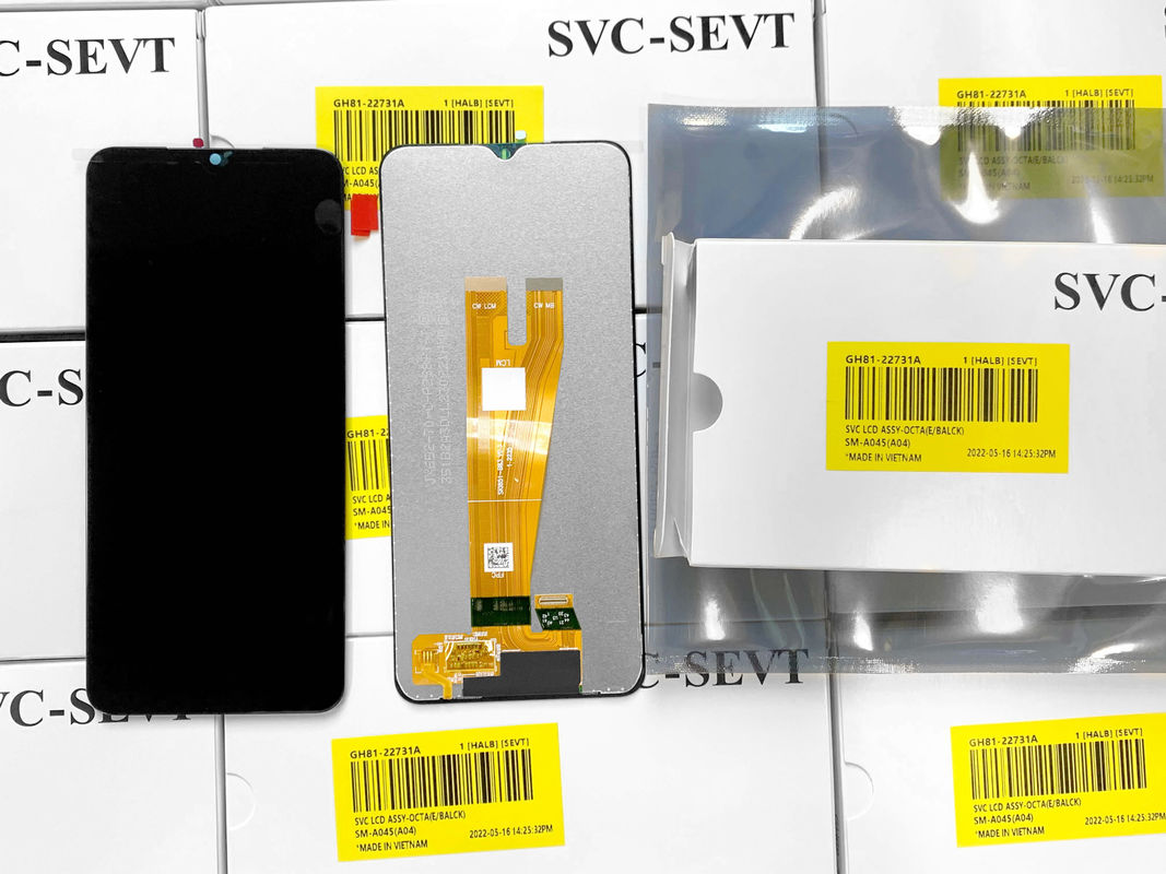 نوع صفحه نمایش TFT سامسونگ A045 صفحه لمسی ال سی دی برای  SCREEN LCD ORIGINAL SERVICE PACK