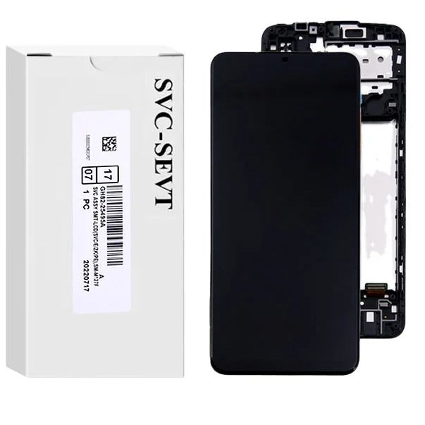 صفحه نمایش LCD تلفن A02s تعویض صفحه نمایش LCD برای صفحه نمایش با عملکرد بالا بسته سرویس