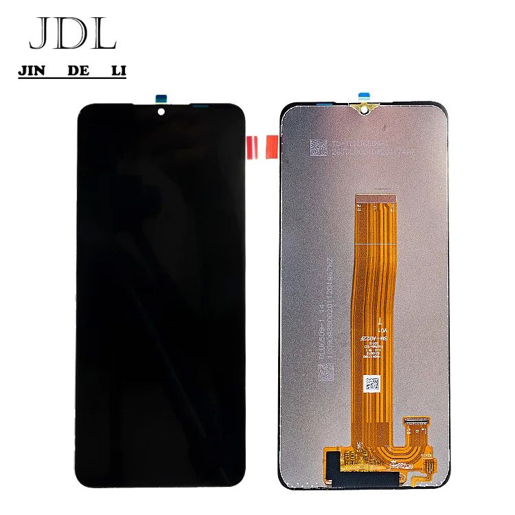 نمایشگر LCD رنگی سیاه جایگزین MOQ 5 پی سی برای A02S مدل صفحه نمایش تلفن همراه