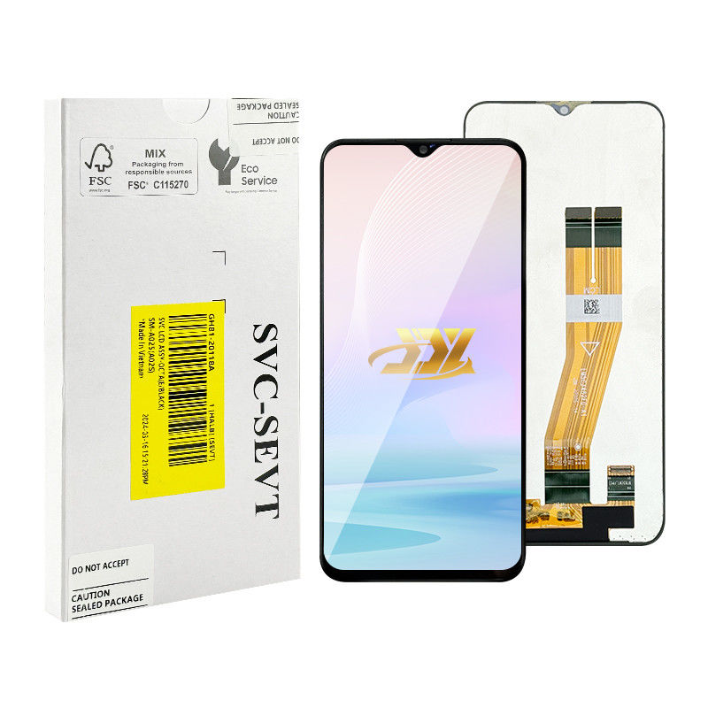 A03S / A037 TFT تعویض صفحه نمایش LCD تلفن بدون قاب بسته اصلی svc lcd قطعات یدکی برای موبایل