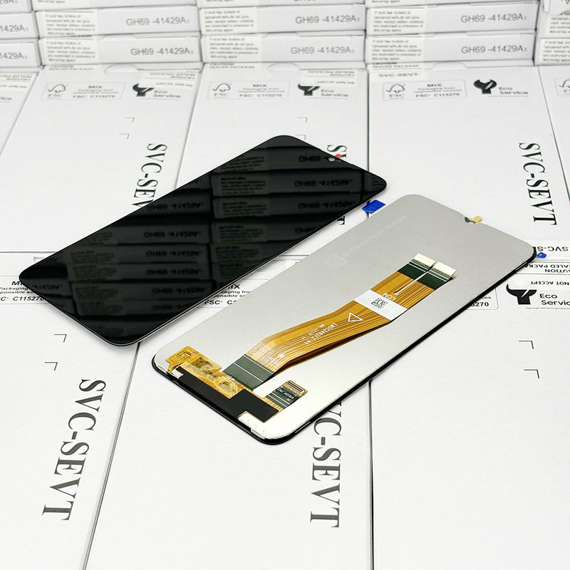 A03S / A037 TFT تعویض صفحه نمایش LCD تلفن بدون قاب بسته اصلی svc lcd قطعات یدکی برای موبایل
