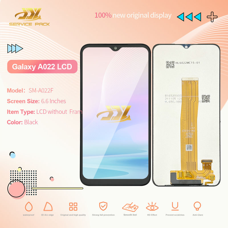 تلفن همراه A02 تعویض صفحه نمایش LCD 6.5 اینچ با کنتراست بالا Svc صفحه نمایش LCD تلفن همراه