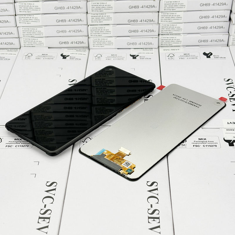 تعویض صفحه نمایش معیوب با نسخه اصلی سرویس پیک LCD برای A21S/A217 بدون پیکسل مرده